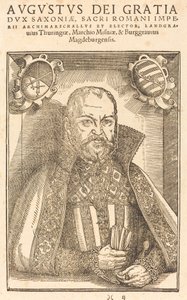 Augustus Hertzog af Sachsen af Jakob Lucius the Elder