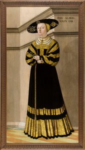Portræt af Anna von Rosental, 1529.