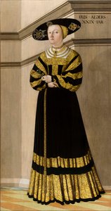 Portræt af Anna von Rosental, 1529.
