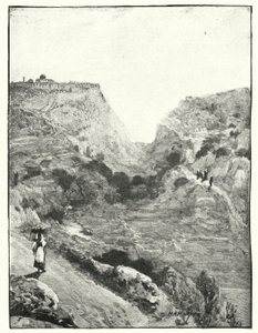 Kongens Dal, Jerusalem (litho) af James (after) Clark