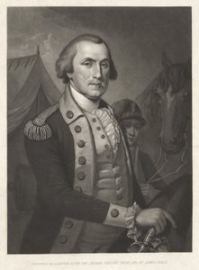 George Washington, pub. 1850 (gravering) af James (after) Peale