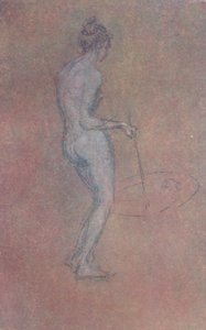 Et nøgenstudie, c1864, 1904 af James Abbott McNeill Whistler