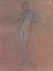 Et nøgenstudie, c1872, 1904 af James Abbott McNeill Whistler