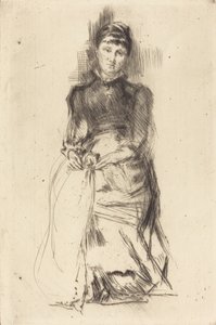 Agnes, ca. 18731875. af James Abbott McNeill Whistler