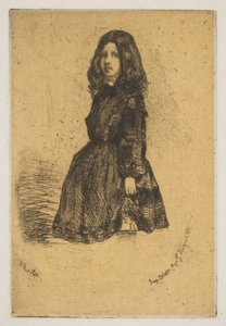 Annie, 1858. af James Abbott McNeill Whistler