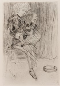 Arthur Haden, 1859. af James Abbott McNeill Whistler