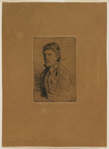 Auguste Delâtre af James Abbott McNeill Whistler