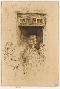 Perlestrygere, 1879-1880. af James Abbott McNeill Whistler