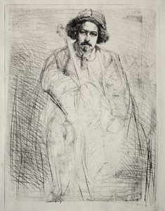 Becquet, 1871. af James Abbott McNeill Whistler