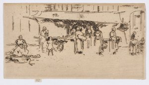 Stand, Markedsplads, Loches af James Abbott McNeill Whistler
