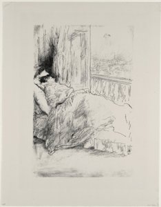 Ved balkonen, 1896 af James Abbott McNeill Whistler