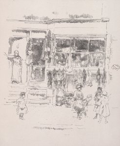 Chelsea Rags, 1888. af James Abbott McNeill Whistler