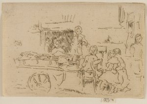 Børnefrugtbør, 1887. af James Abbott McNeill Whistler