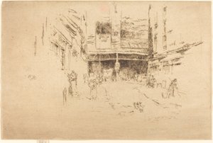 Tøjbørs, No.I, 1887. af James Abbott McNeill Whistler