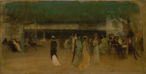 Cremorne Gardens, nr. 2, ca. 1870-80 af James Abbott McNeill Whistler