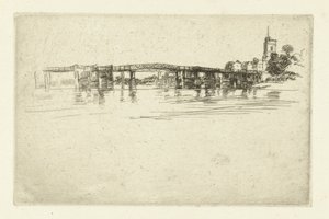 Den lille Putneybro Den lille Putney af James Abbott McNeill Whistler