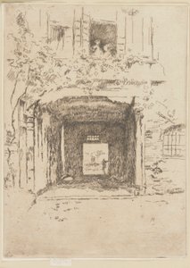 Doorway and Vine, 1879-1880. af James Abbott McNeill Whistler