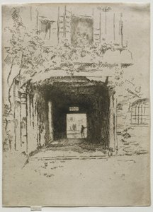 Doorway and Vine, 1886. af James Abbott McNeill Whistler