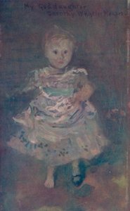 Dorothy Menpes, c1885, 1904. af James Abbott McNeill Whistler