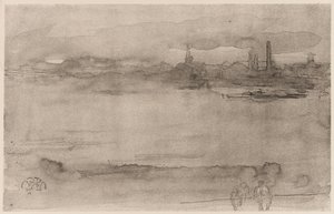 Tidlig morgen, 1878. af James Abbott McNeill Whistler