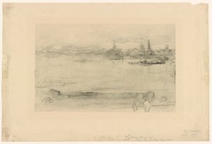 Tidlig morgen, 1878. af James Abbott McNeill Whistler