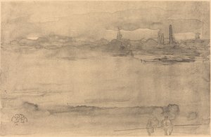 Tidlig morgen, 1878. af James Abbott McNeill Whistler