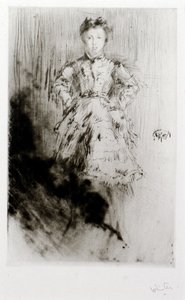 Elinor Leyland af James Abbott McNeill Whistler