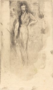 F. R. Leyland, ca. 18701873. af James Abbott McNeill Whistler