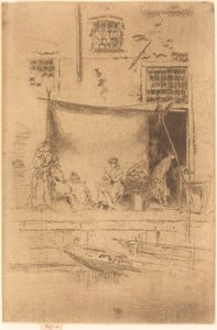 Frugtstall, 1880. af James Abbott McNeill Whistler