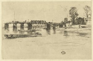 Fulham af James Abbott McNeill Whistler