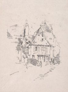 Gavltage, Vitré, 1893. af James Abbott McNeill Whistler