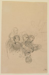 Gamblere, 1858. af James Abbott McNeill Whistler