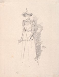 Ruskindshandsker, 1890. af James Abbott McNeill Whistler