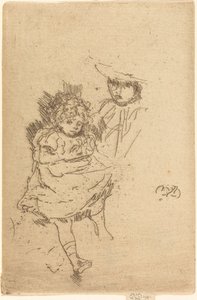Gipsy Baby. af James Abbott McNeill Whistler