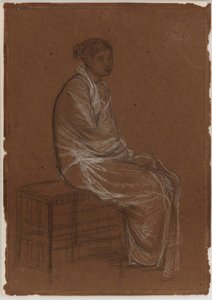 græsk pige, 1865. af James Abbott McNeill Whistler
