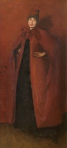 Harmony in Red: Lamplight, 1884-86 af James Abbott McNeill Whistler
