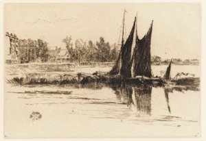 Hurlingham, 1879. af James Abbott McNeill Whistler