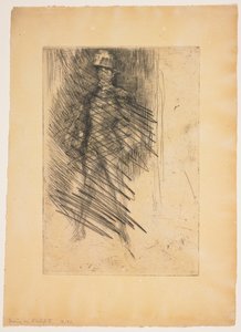 Irving als Philipp von Spanien, Nr. 2 af James Abbott McNeill Whistler