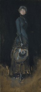 Lady in Grey, ca. 1883. af James Abbott McNeill Whistler