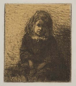 Lille Arthur, 1857-58. af James Abbott McNeill Whistler