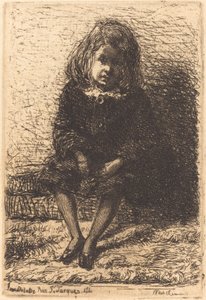 Lille Arthur, ca. 18571858. af James Abbott McNeill Whistler