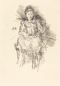 Lille Dorothy, 1896. af James Abbott McNeill Whistler