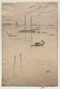 Lille lagune. af James Abbott McNeill Whistler