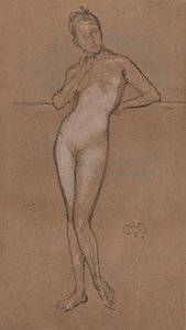 Lille nøgen, c1888 af James Abbott McNeill Whistler