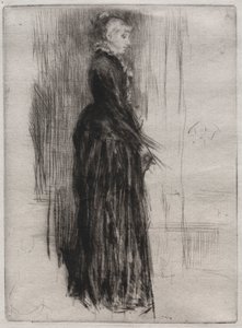 Lille Fløjlskjole. af James Abbott McNeill Whistler