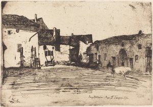 Liverdun, 1858. af James Abbott McNeill Whistler