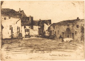 Liverdun, 1858. af James Abbott McNeill Whistler