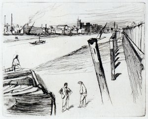 Millbank af James Abbott McNeill Whistler
