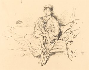 Mor og barn, nr. 2, 18911895. af James Abbott McNeill Whistler