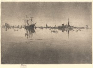 Nocturne, 18791880. af James Abbott McNeill Whistler